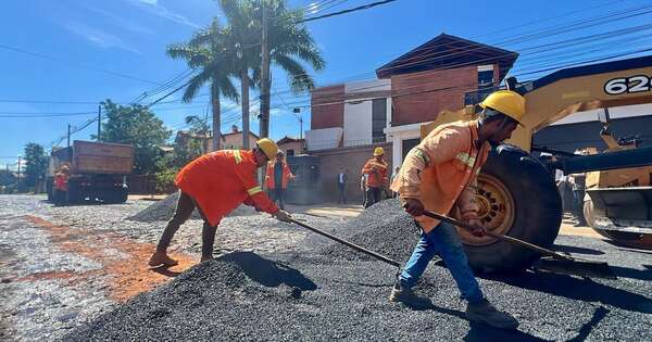 La Nación / Plan de pavimentación urbana generará 10.000 empleos directos, afirma ministra