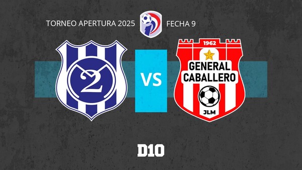 2 de Mayo vs. General Caballero de JLM: Paso a paso