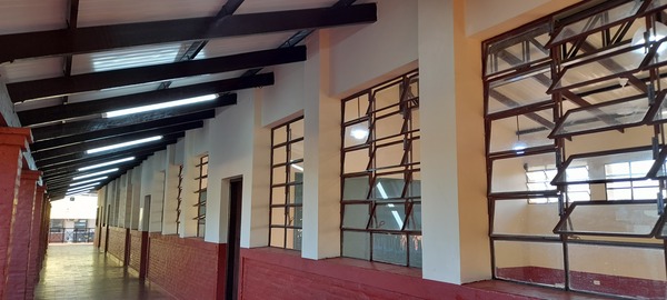 Inauguración de mejoras en la Escuela Básica N°7309 "Jesús Misericordioso" de Arroyo Porá
