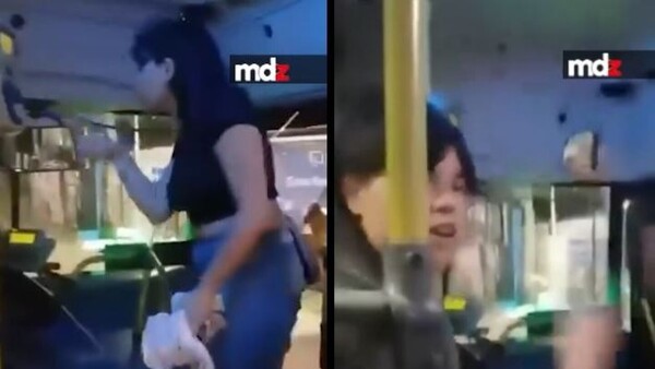 Amante arma escándalo a chofer de micro: "me promete que va a dejar a su mujer"