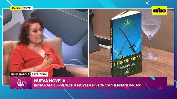 “Hernandarias”, la nueva novela histórica de Irina Ráfols - Ensiestados - ABC Color