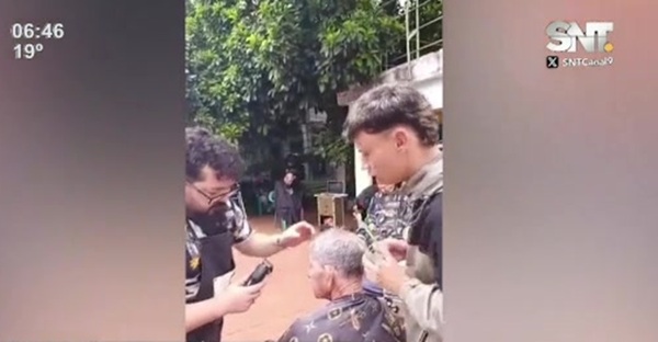 Peluqueros se unen para ayudar a un hogar de ancianos en Encarnación - SNT
