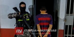  VIOLÓ SU ARRESTO DOMICILIARIO Y FUE DETENIDO EN OBLIGADO 