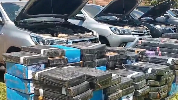 Allanan sede de la Senad en Salto del Guairá por desaparición de 700 kilos de marihuana - Noticiero Paraguay