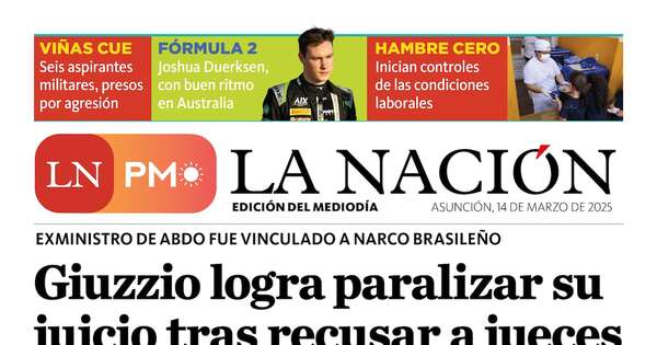 La Nación / LN PM: edición del 14 de marzo