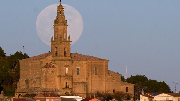 Postales de la primera Luna llena del 2025