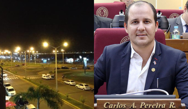 Cámara de Diputados insta a la ANDE a mejorar el sistema lumínico de Encarnación con tecnología LED