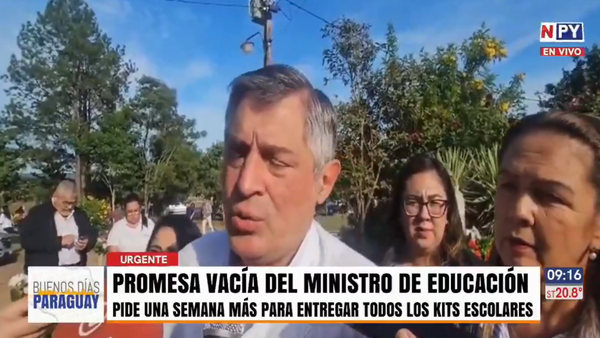 ¿Será una nueva promesa vacía? MEC pide una semana más para entregar el 100% de los kits escolares