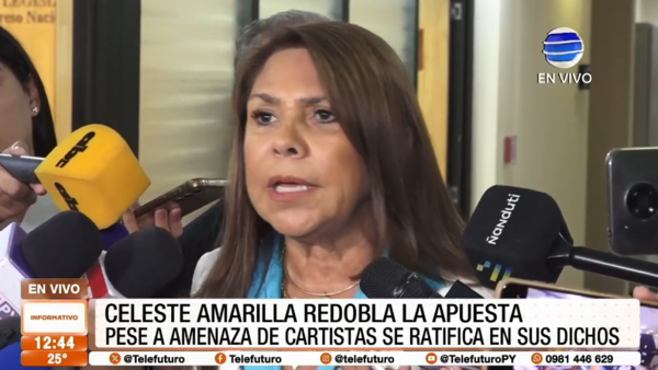 Celeste Amarilla redobla la apuesta contra el oficialismo: "No me retracto"