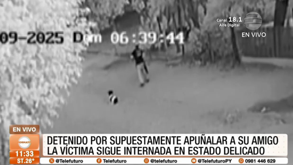 Detenido por supuestamente atacar a puñaladas a su amigo