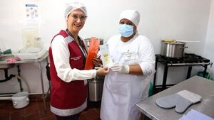 Ministerio de Trabajo verificó condiciones laborales del Programa Hambre Cero en Central