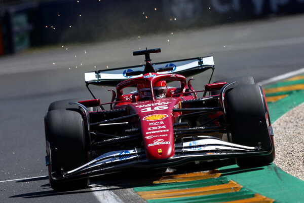 Versus / Leclerc, el más rápido de los entrenamientos del viernes en Australia