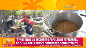 Encuentro de referentes de comedores y ollas populares