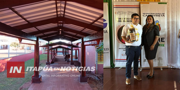 MUNICIPALIDAD DE CAMBYRETÁ INAUGURA IMPORTANTE OBRA EN ESCUELA DE ARROYO PORÁ