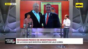 Muerte de Lalo Gomes: juez rechaza pedido de Fiscalía para desestimar la causa  - Crimen y castigo - ABC Color