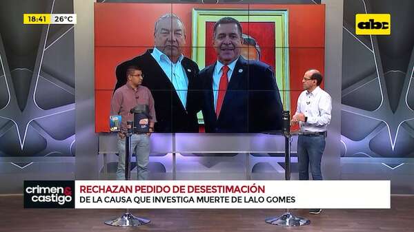 Muerte de Lalo Gomes: juez rechaza pedido de Fiscalía para desestimar la causa - Crimen y castigo - ABC Color