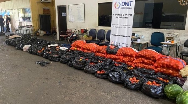 Decomisan más de 20.000 kilos de productos de procedencia ilegal en ciudades fronterizas - ADN Digital
