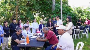 Más de 527 atenciones durante asistencia en USF Don Bosco de Ciudad del Este