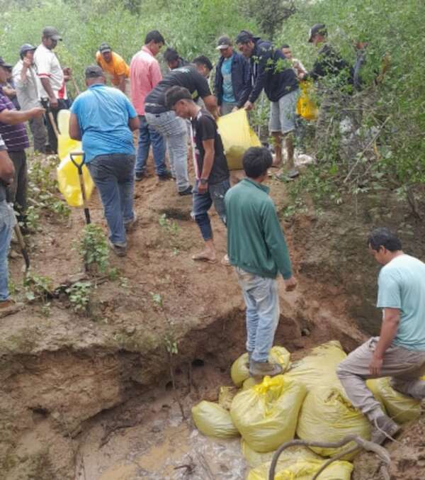 Video: no realizaron mantenimiento del muro en Pozo Hondo y el río Pilcomayo desbordó - Nacionales - ABC Color