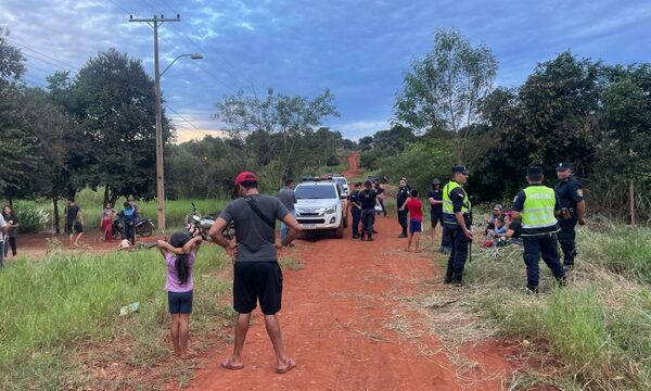 Desconocidos intentan invadir plaza en el Km 12 Acaray de CDE