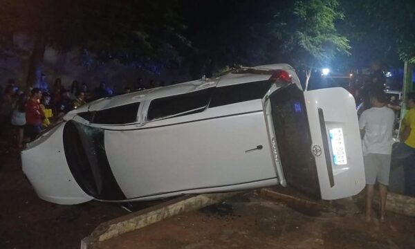 Conductor murió tras volcar aparatosamente – Diario TNPRESS