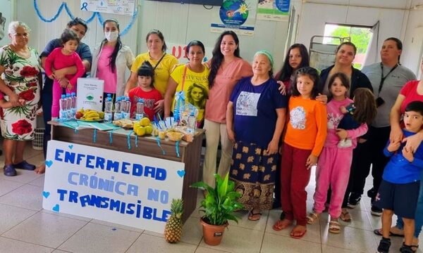 USF Km. 8 Acaray organizó club para personas con enfermedades crónicas
