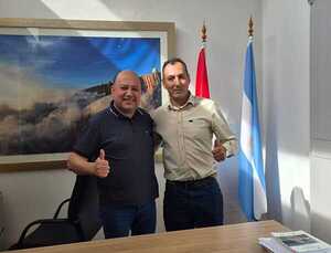 Impulso al desarrollo de Nueva Alborada: la EBY y la municipalidad coordinan acciones en favor de la comunidad