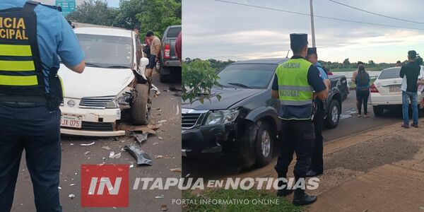 CONDUCTOR EBRIO DEJÓ HOSPITALIZADA A TODA UNA FAMILIA EN ENCARNACIÓN