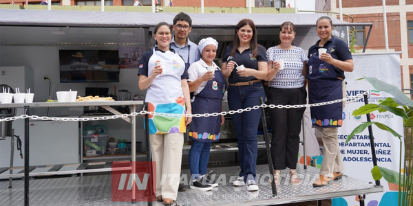 MÓVIL COCINA DE LA GOBERNACIÓN DE ITAPÚA INICIARÁ SU RECORRIDO EN SAN RAFAEL DEL PNÁ.