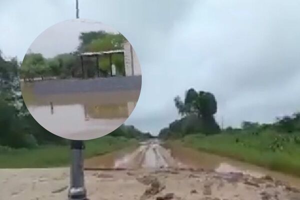 Pozo hondo pasó de la sequía extrema a la inundación - SNT