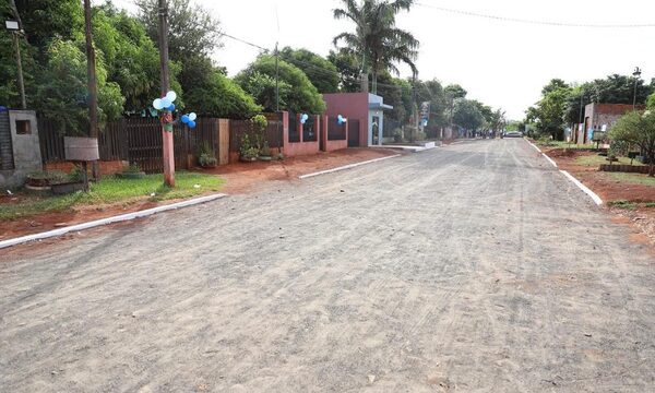 Hernandarias avanza con nuevas obras de pavimentación