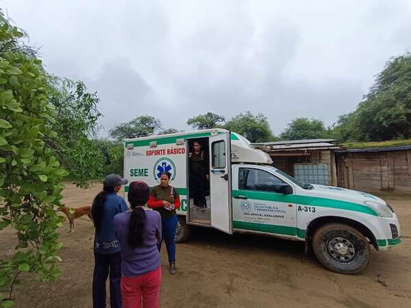 Llevan asistencia médica a zonas inundadas del Chaco - Nacionales - ABC Color