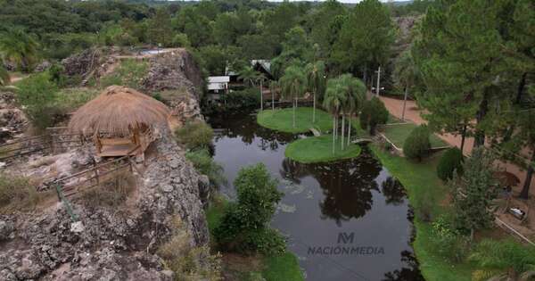 La Nación / Una fortaleza de piedra bañada por el Yhaguy