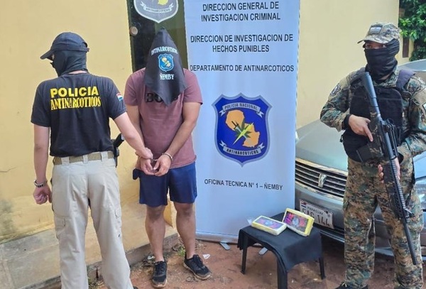 Incautan más de dos kilos de cocaína del poder de un abogado en Capiatá