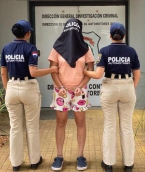 Detienen a mujer con orden de captura por narcotrafico en Luque