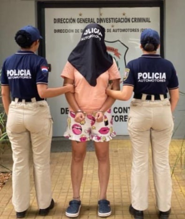 Detienen a mujer con orden de captura por narcotrafico en Luque