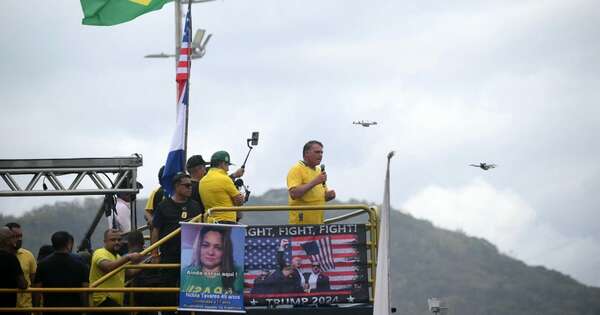 La Nación / Brasil: Bolsonaro moviliza a sus simpatizantes y pide “amnistía”
