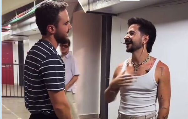 El encuentro de Iván Zavala con Camilo en los pasillos del SND Arena: ¿Qué se dijeron?