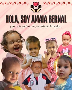 Colecta solidaria para niña de 3 años con cáncer en Concepción
