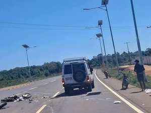 ¡Terrible! Mujer muere y una beba como otra mitakuña heridas de gravedad tras feo accidente de tránsito