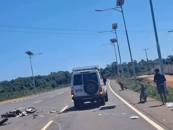 ¡Terrible! Mujer muere y una beba como otra mitakuña heridas de gravedad tras feo accidente de tránsito