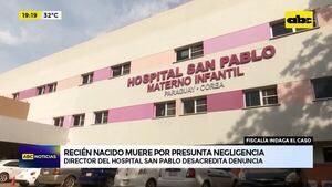Bebé muere en el San Pablo por presunta negligencia: ¿qué dicen desde el hospital? - ABC Noticias - ABC Color