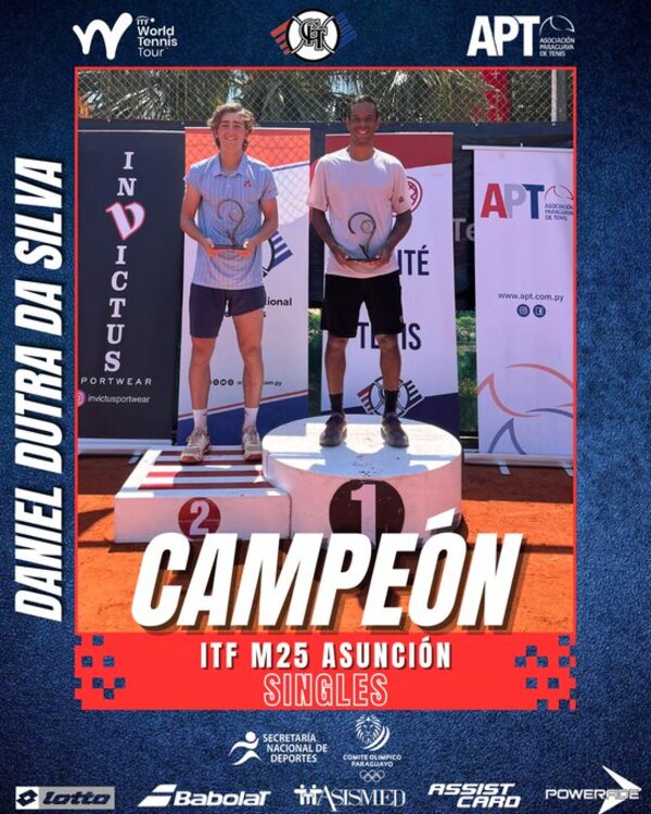 El brasileño Dutra es campeón del ITF M25 del CIT y caen paraguayos en quali del Challenger