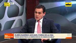 Fallida candidatura a la OEA: “hemos logrado el posicionamiento de Paraguay”, dice canciller - En Detalles - ABC Color