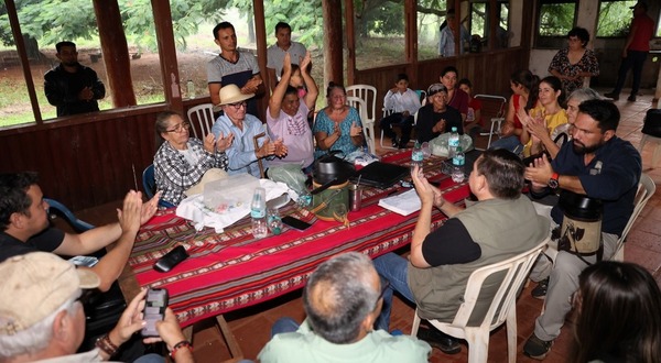 Representante de ARP acompaña titulación de tierras en San Pedro