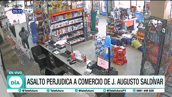 Asalto tipo comando en J. Augusto Saldívar