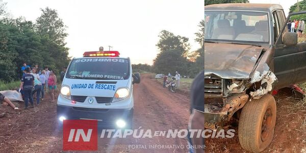 ACCIDENTE FATAL EN TÓMAS R. PEREIRA