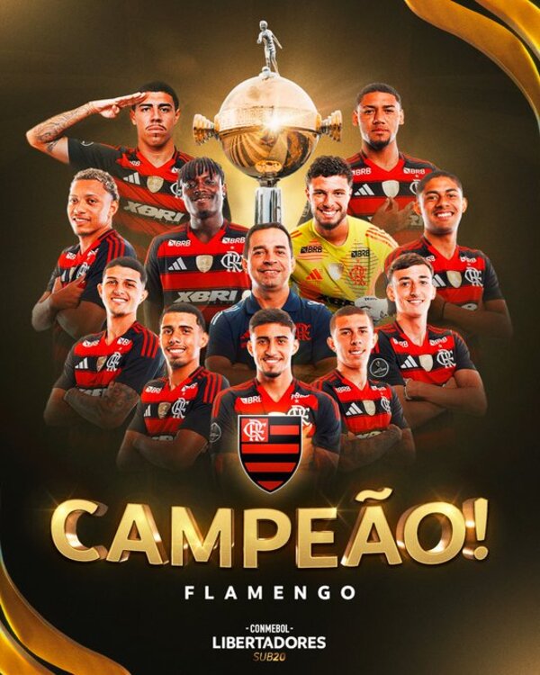 Doble festejo del Flamengo en el mismo día, en Asunción y en Río - .::Agencia IP::.