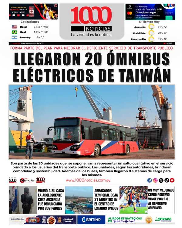 17 Marzo 2025 - 1000 Noticias