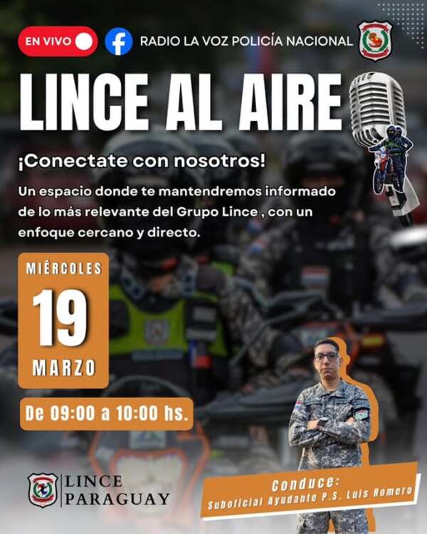 "Lince al Aire" busca acercar a la ciudadanía la labor de la agrupación especializada - .::Agencia IP::.